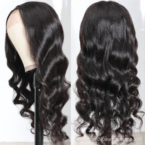 Cheap Wholesale Hair Wigs Human Lace Front Closure Body Wave Full Virgin Brazilian Cuticle Aligned Lace Closure Human Hair Wig
